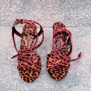 Jessica Simpson-Kendele Cheetah heels